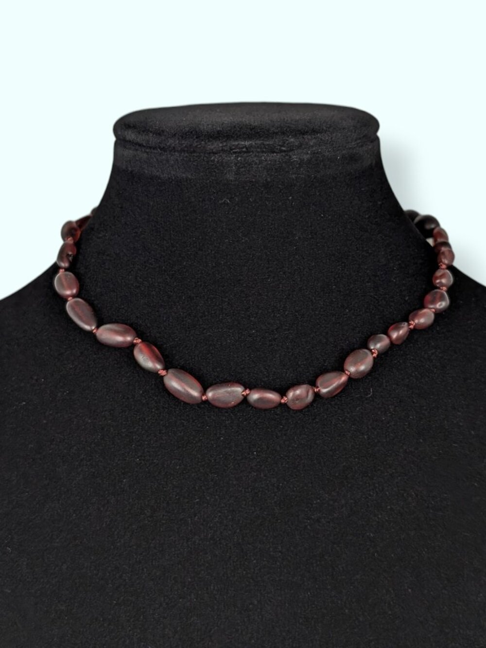 Raw Amber Teething Necklace